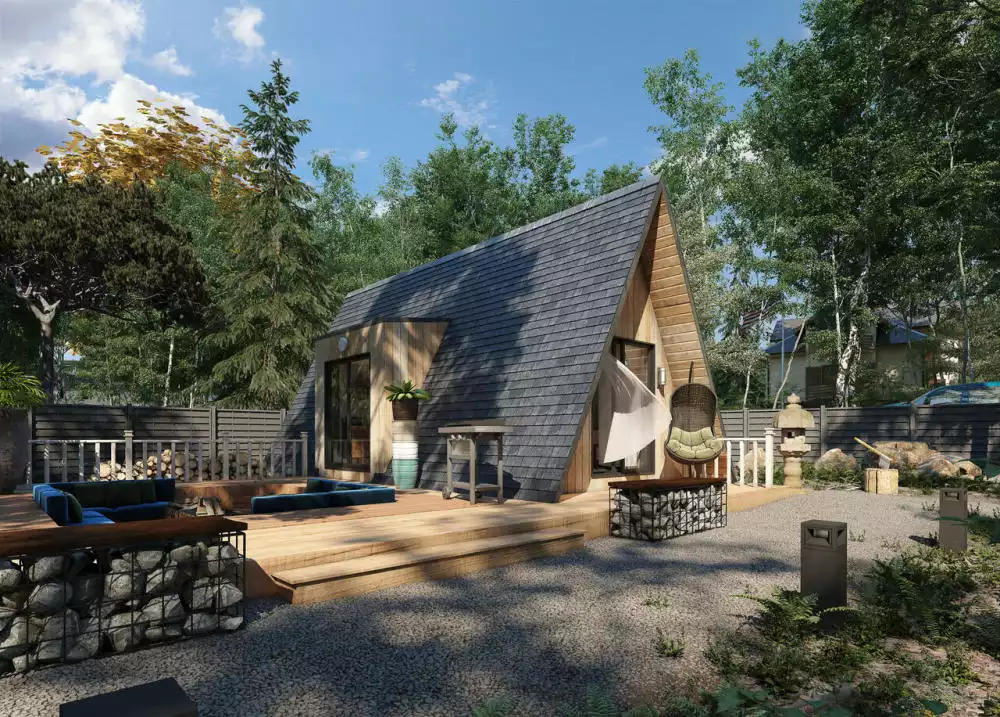 Small A-Frame Cabin