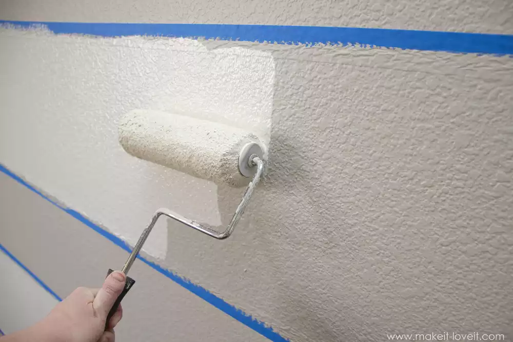 Stripes painting technique