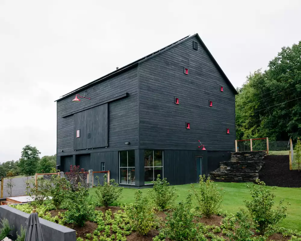 Sustainable Salvaged Barn Home in New York