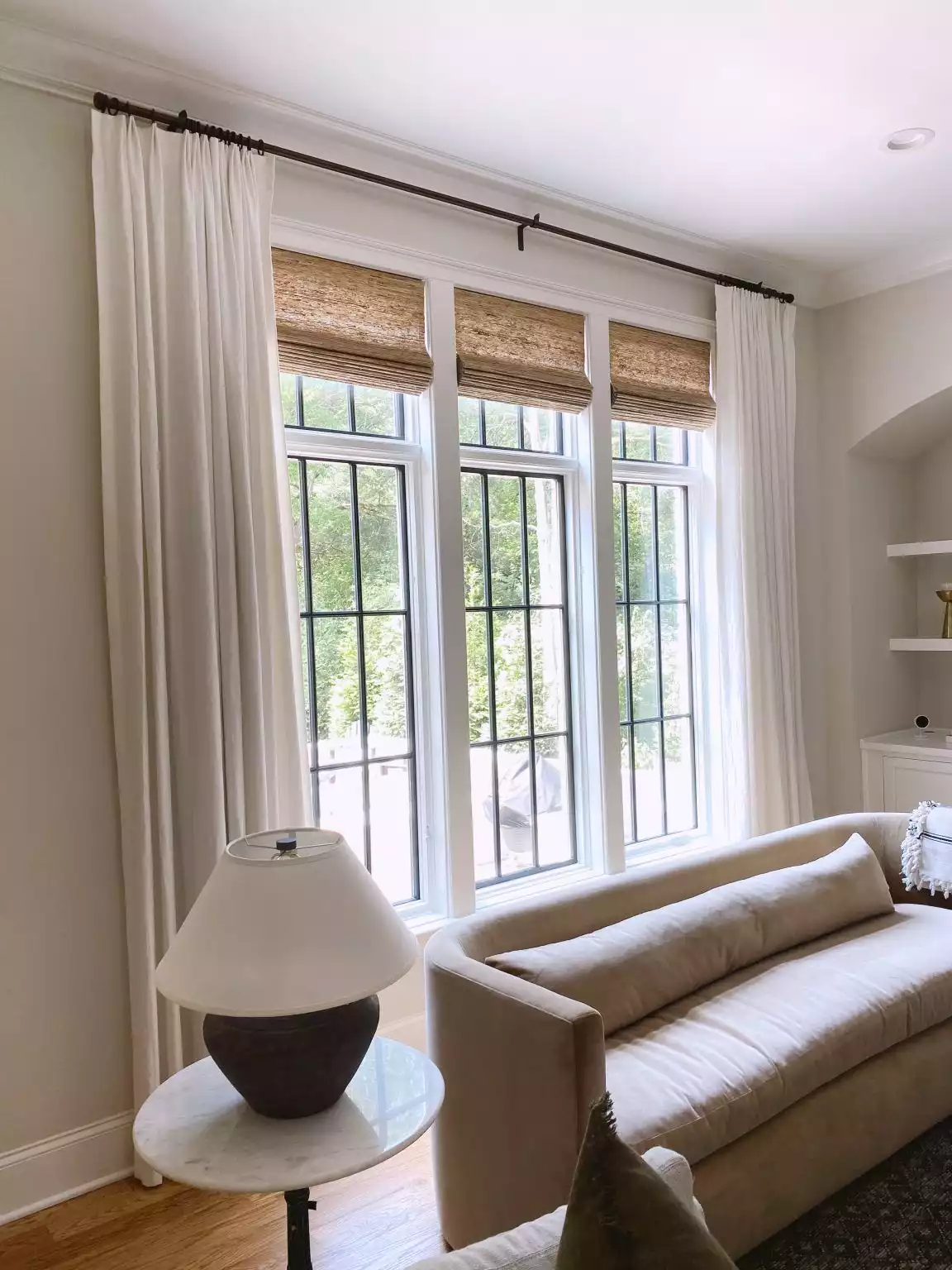 Textured Shades and Curtains