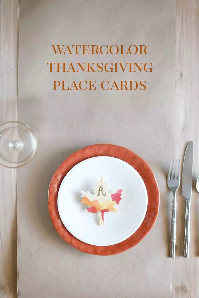 Thanksgiving place cards