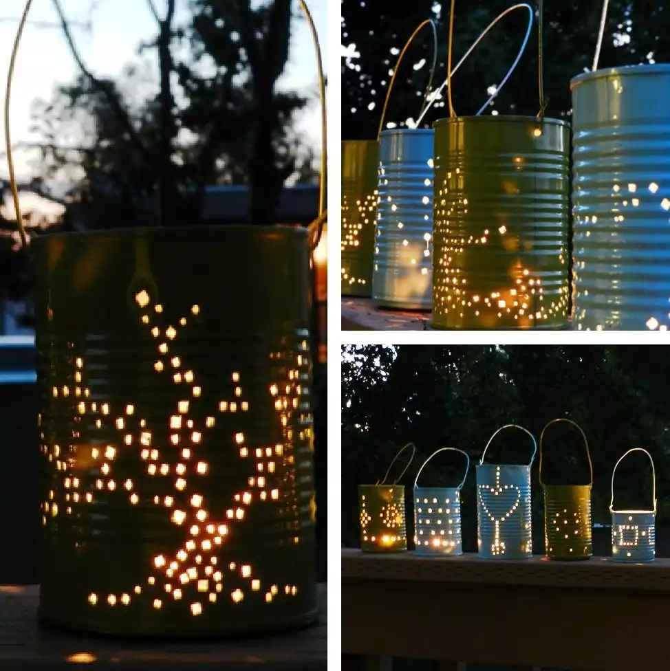 Tin cans lighting