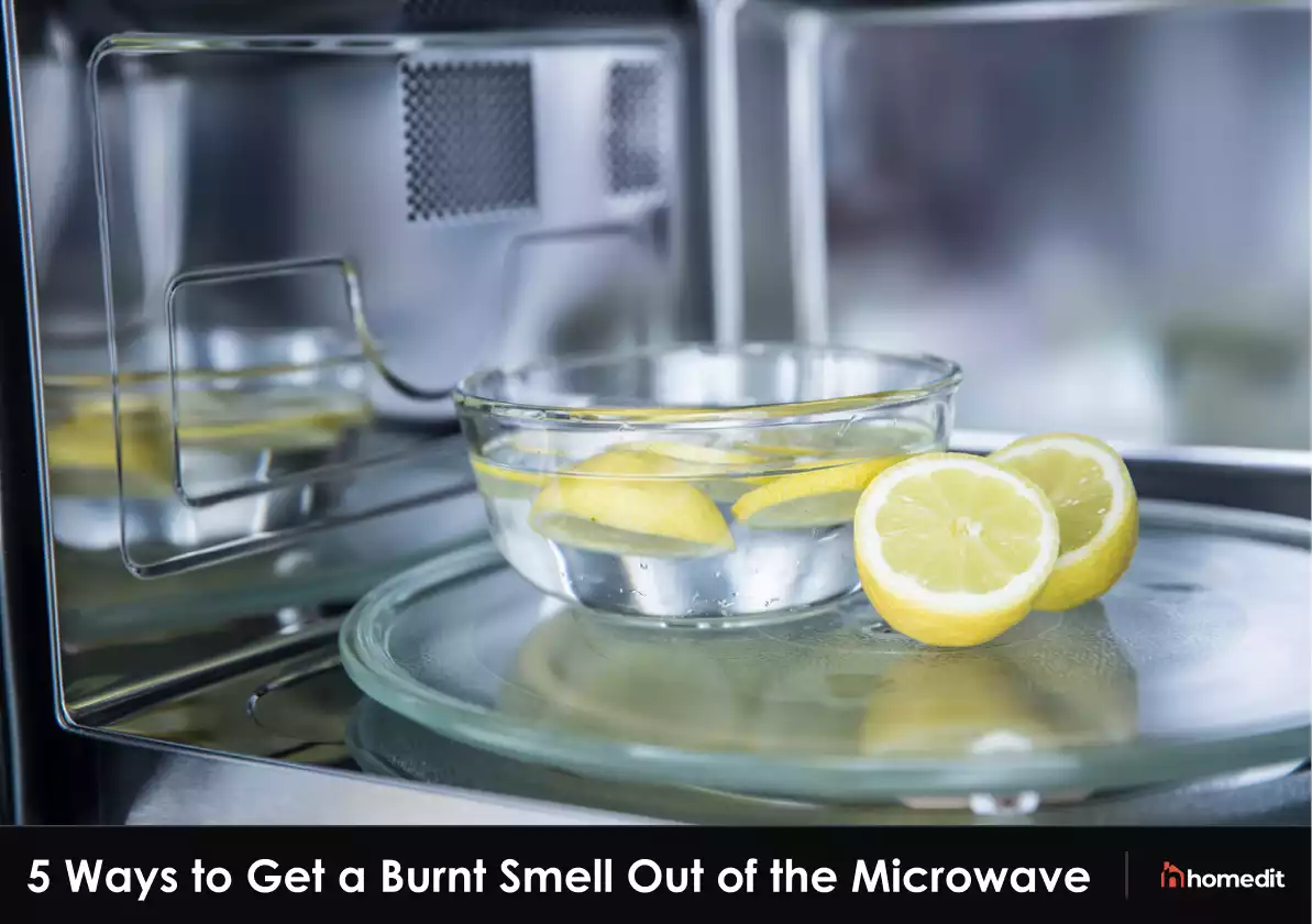 How to Get a Burnt Smell Out of the Microwave