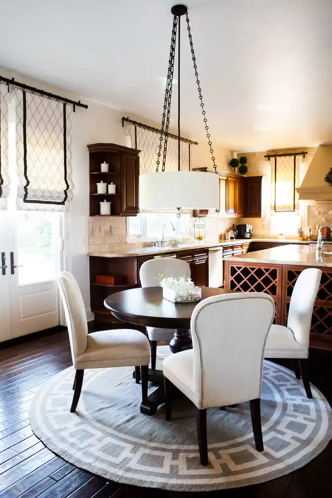 Trellis Modern Kitchen Curtains