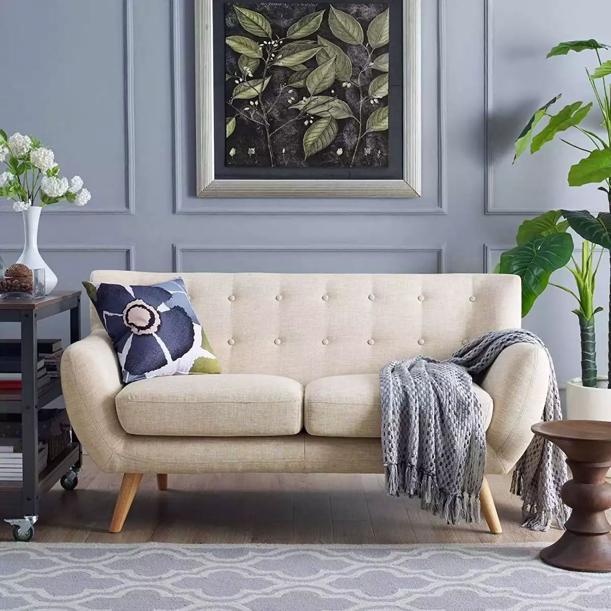 Modway Remark Mid-Century Modern Loveseat