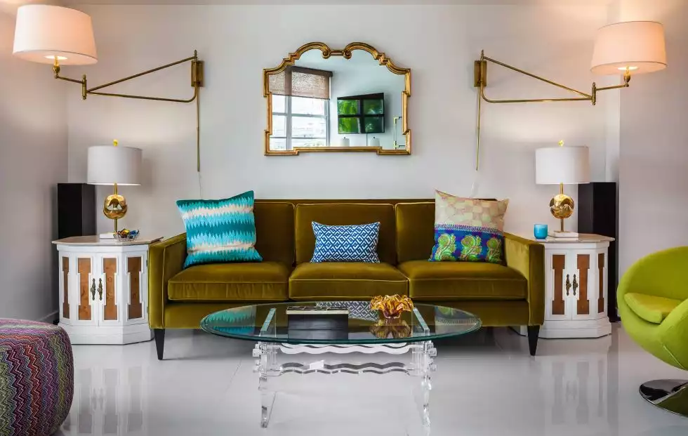 Vintage glam decor