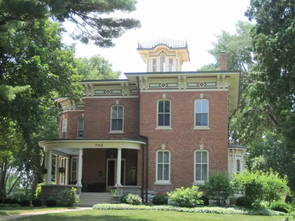 William W. Marsh House - Italianate architecture