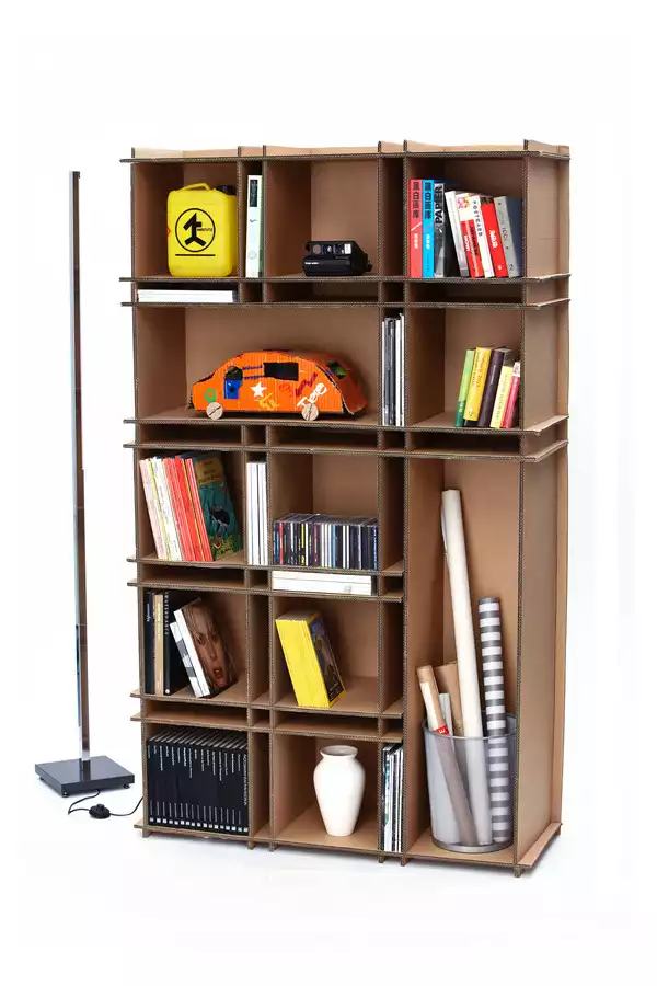 Bookshelf carton