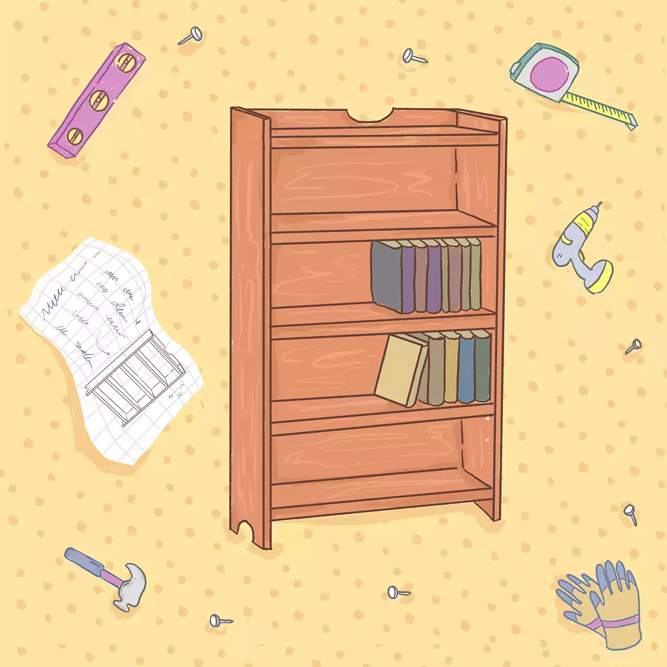 12 Free Bookcase Plans
