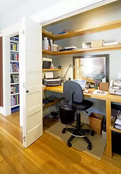 Closet office