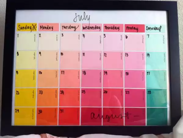 7 Easy DIY Calendar Ideas