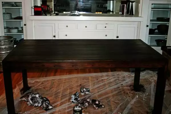 Diy modern table3