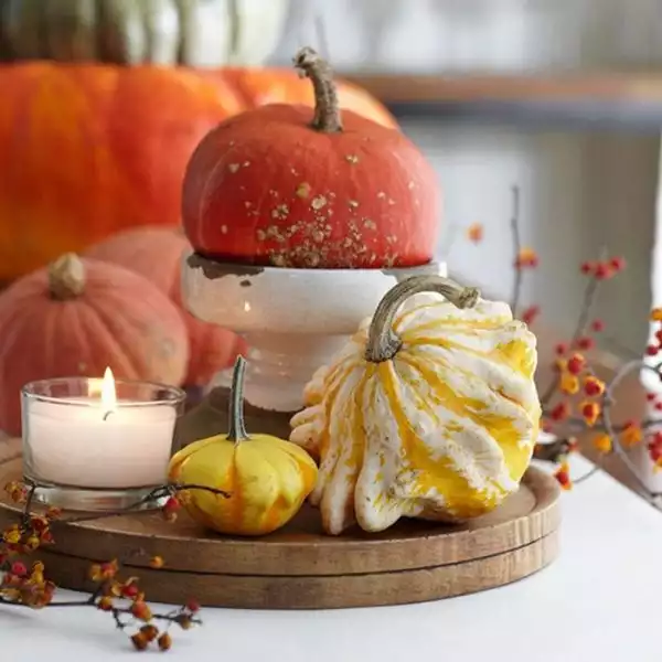 Fall table decor