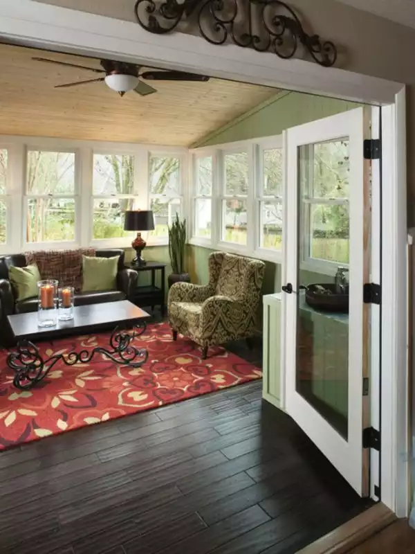 Floor sunroom