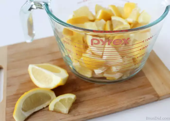 lemon dishwasher detergent