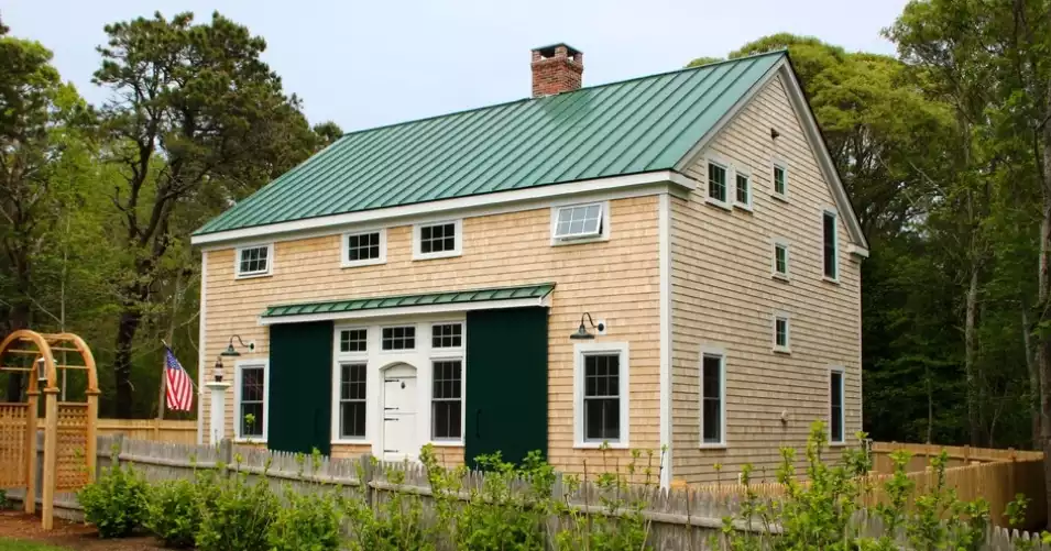 Logs or simple wood such as shiplap