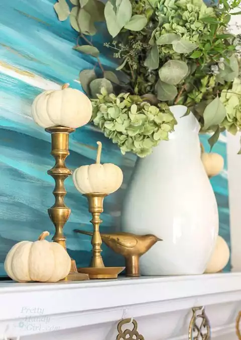 Pumpkins on Candleholders