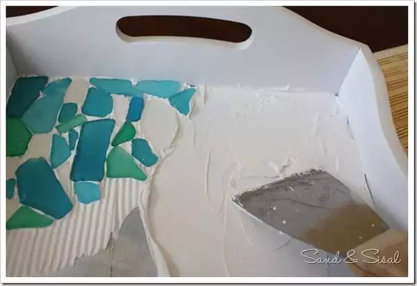 Mosaic serving tray2