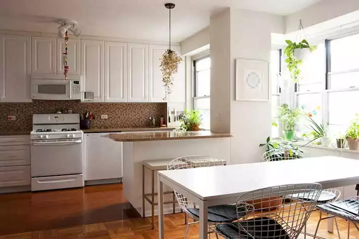 no clutter feng shui kitchen
