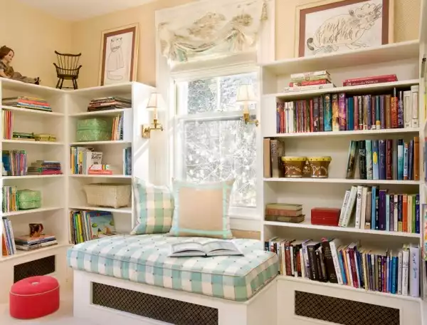 reading nook children inspired
