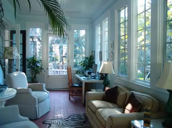 Traditional sunroom