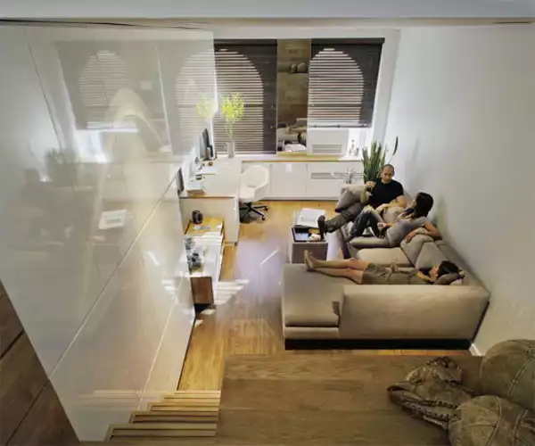 Very tiny loft studio design1