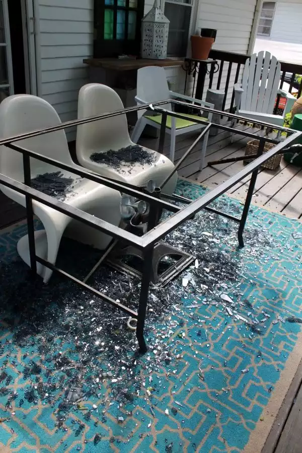 Wood table