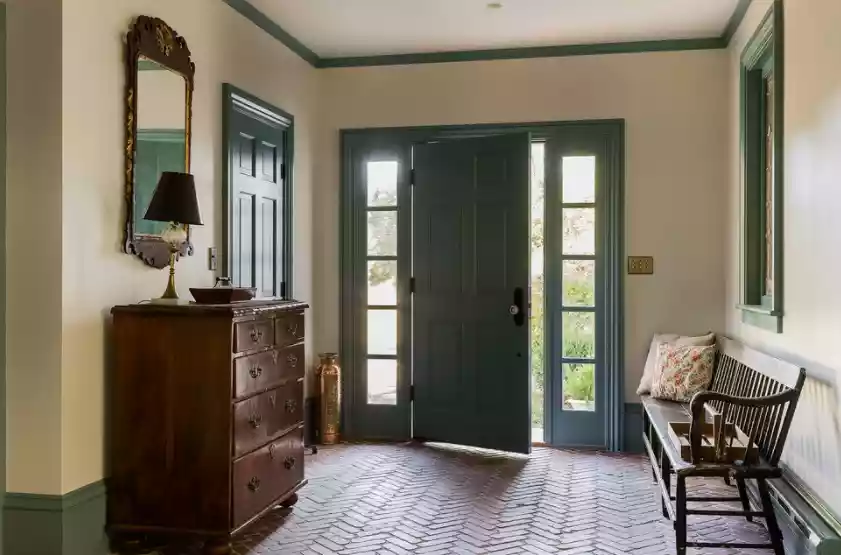 Herringbone Brick Floor