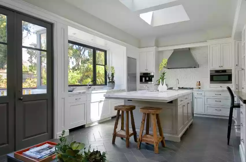 Herringbone Kitchen Floor