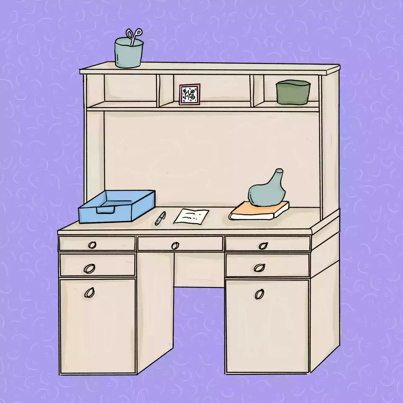 Hutch Desk