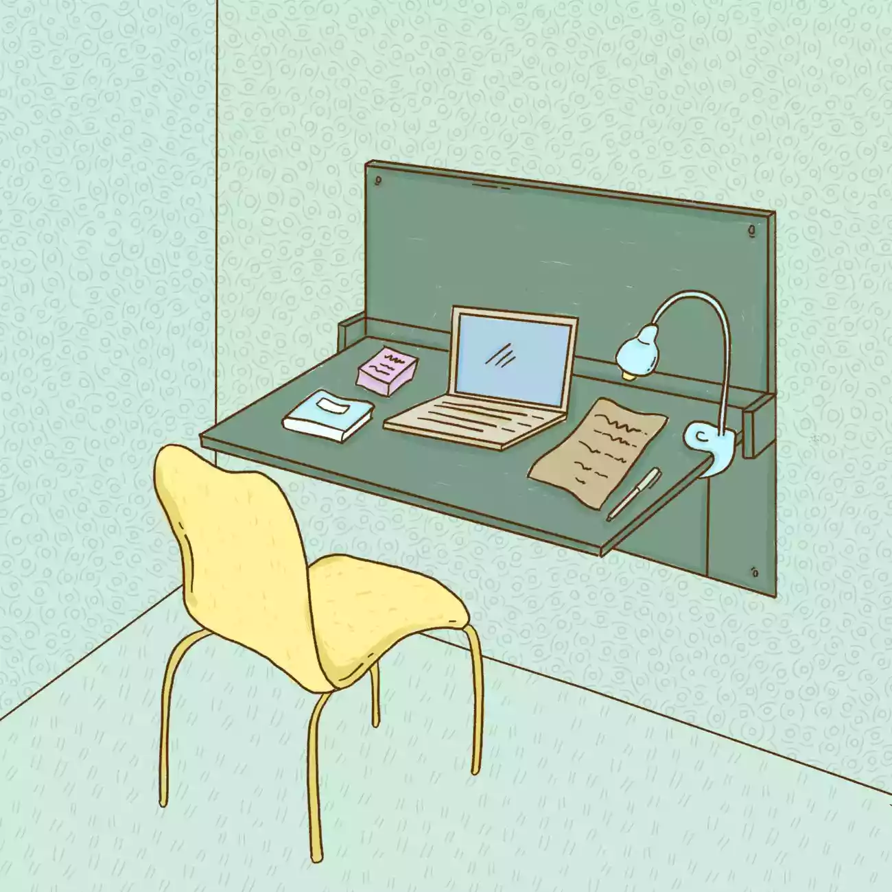 Wall Desk