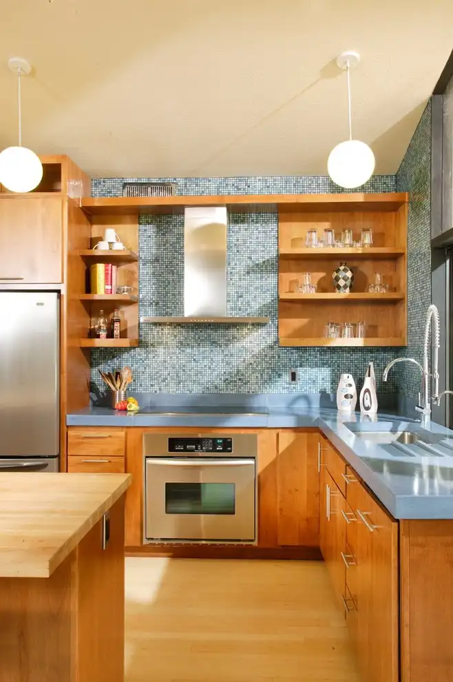 Light Wood Cabinets