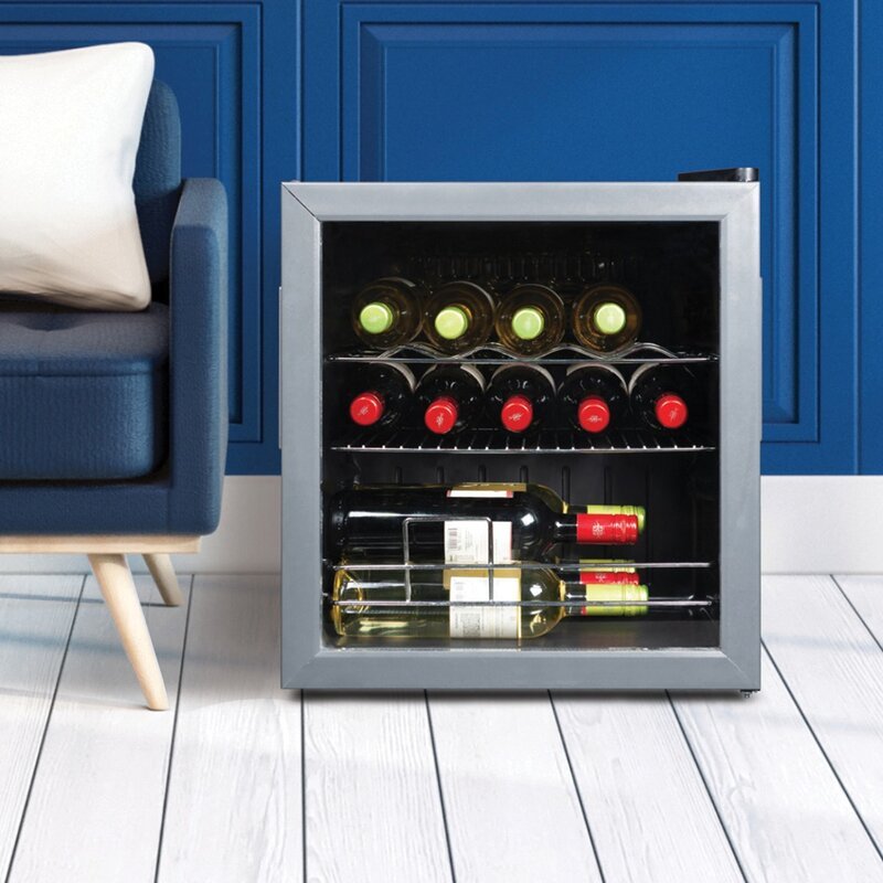 14 Bottle Single Zone Freestanding Wine Refrigerator