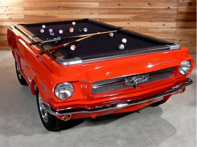 1965 Ford Mustang Pool Table 1