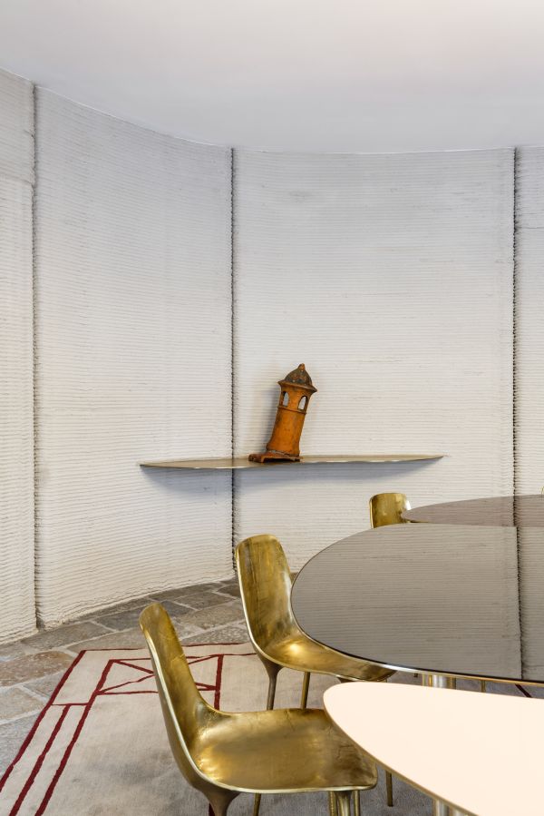 3d printed house milan design week interior
