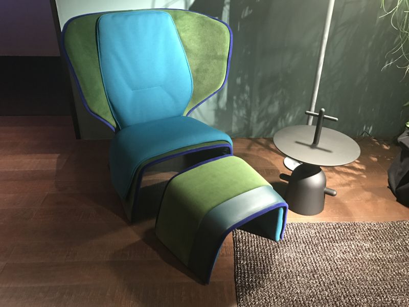 570 gender chair with ottoman from Cassina
