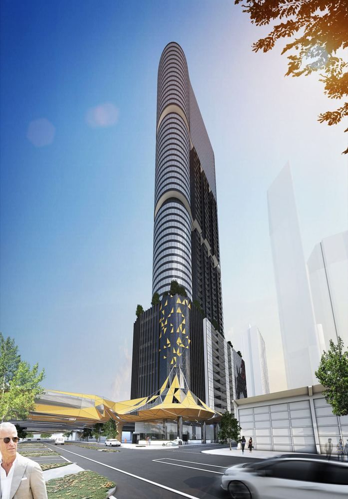 60 Storey Tower Maximizes Energy Capture with Photovoltaic Facade Design