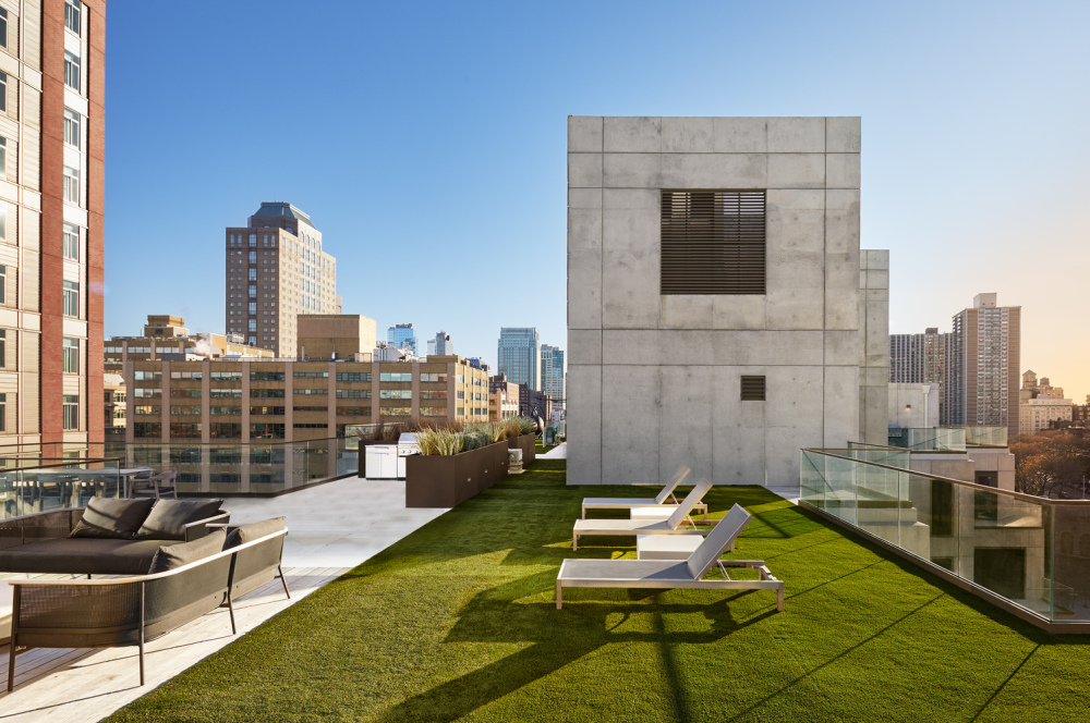 98 Front Apartments by ODA New York rooftop