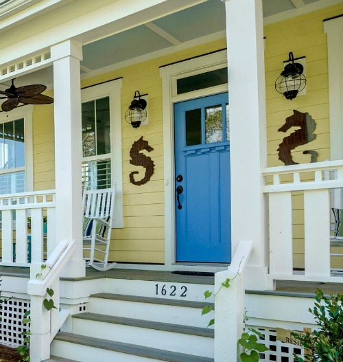 A Blue Front Door