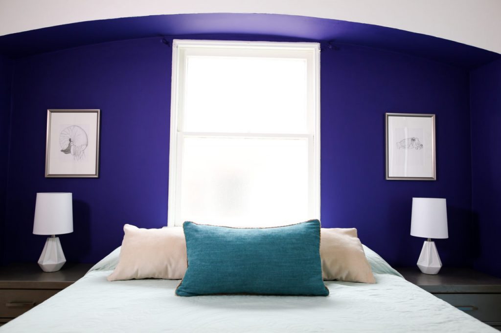 A Blue and Lavender Color Scheme