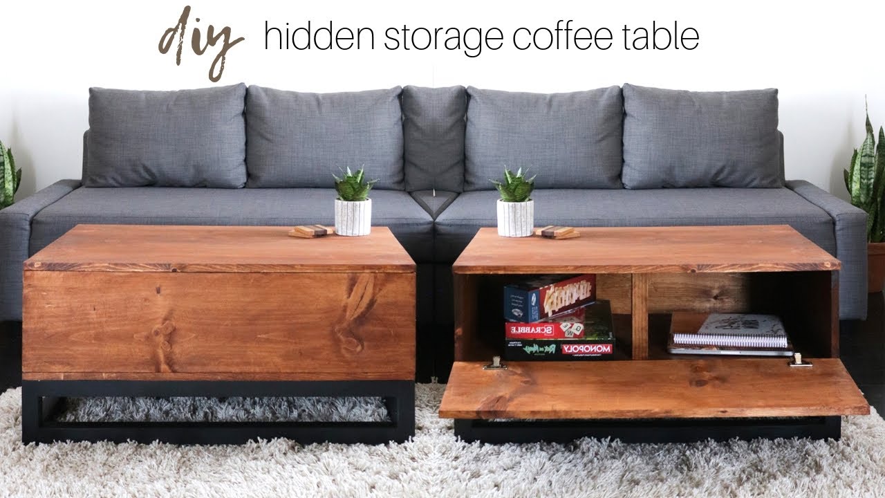 A Coffee Table with Plenty of Storage Space for Games and Books