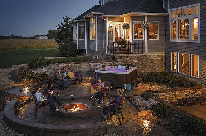 A Hot Tub is a Winter Patio Necessity