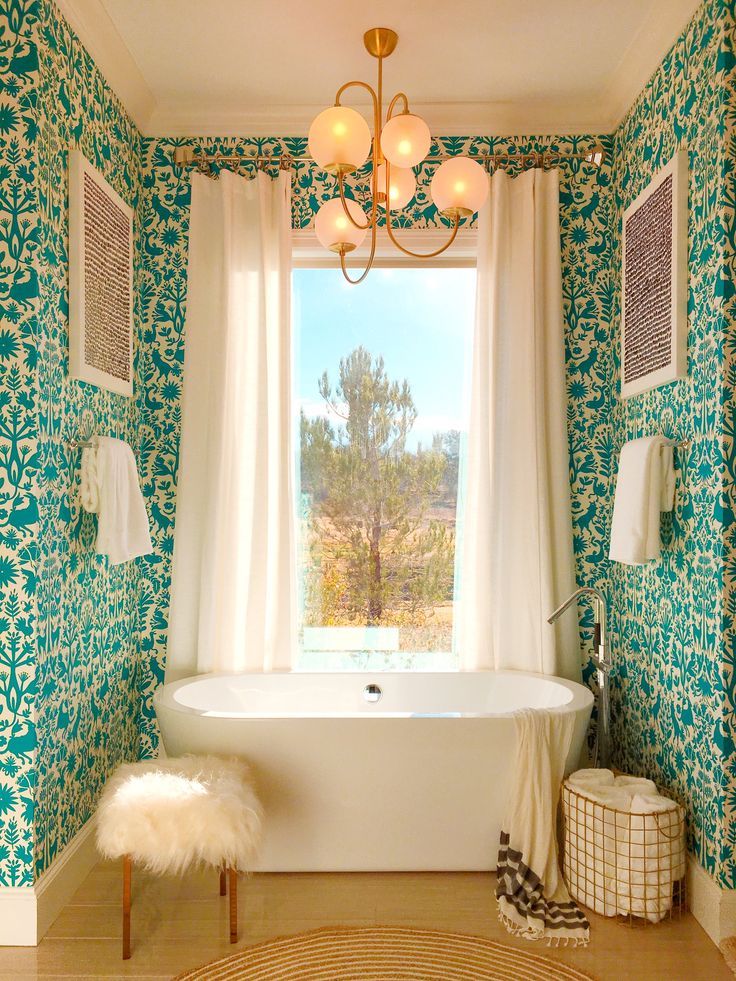 A Large Window in a Small Bathroom