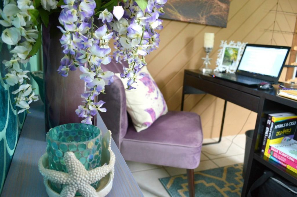 A Lavender Mermaid Home Office