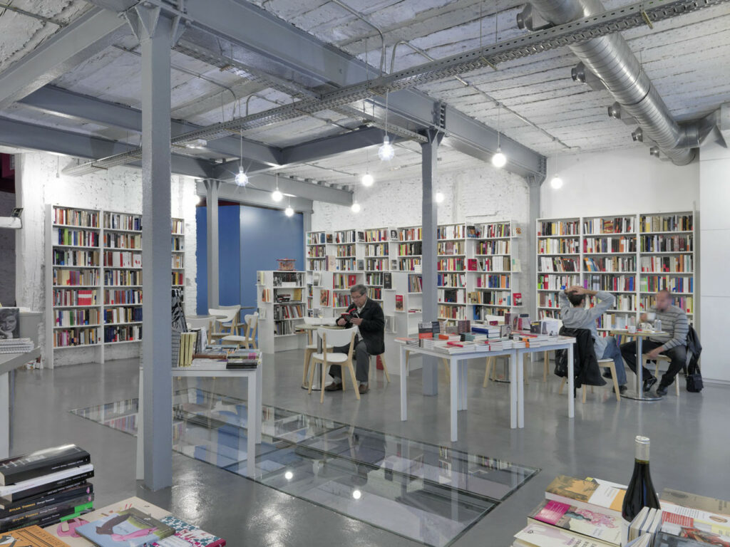 A Library and Coffee Shop