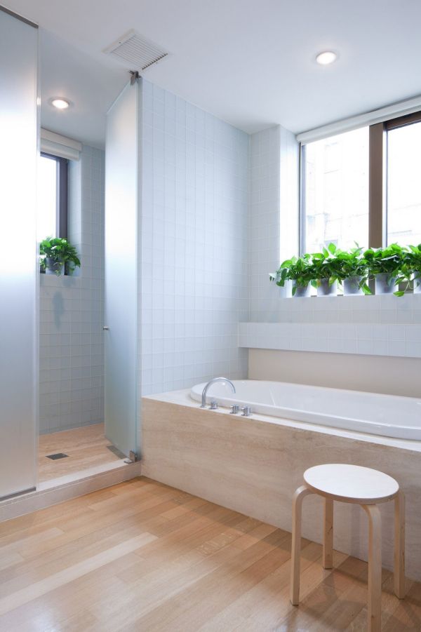 A Penthouse Duplex on Gramercy Park Bathroom