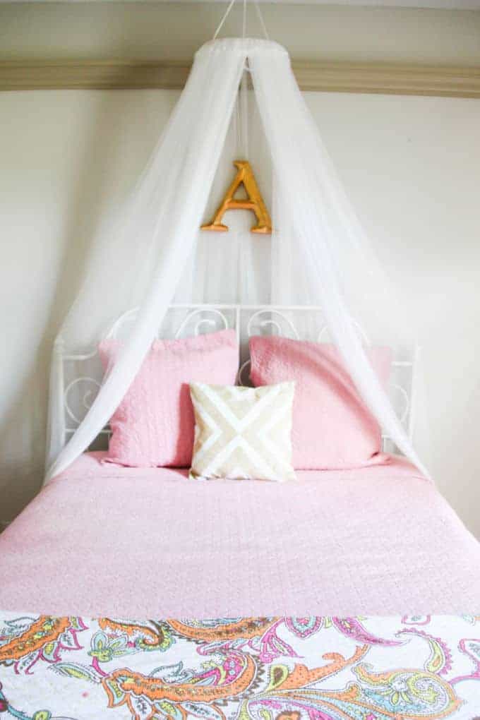 A Personalized Canopy Bed