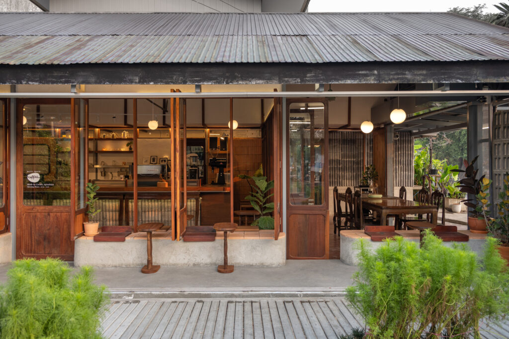 A Simple Coffee Shop Space in Thailand