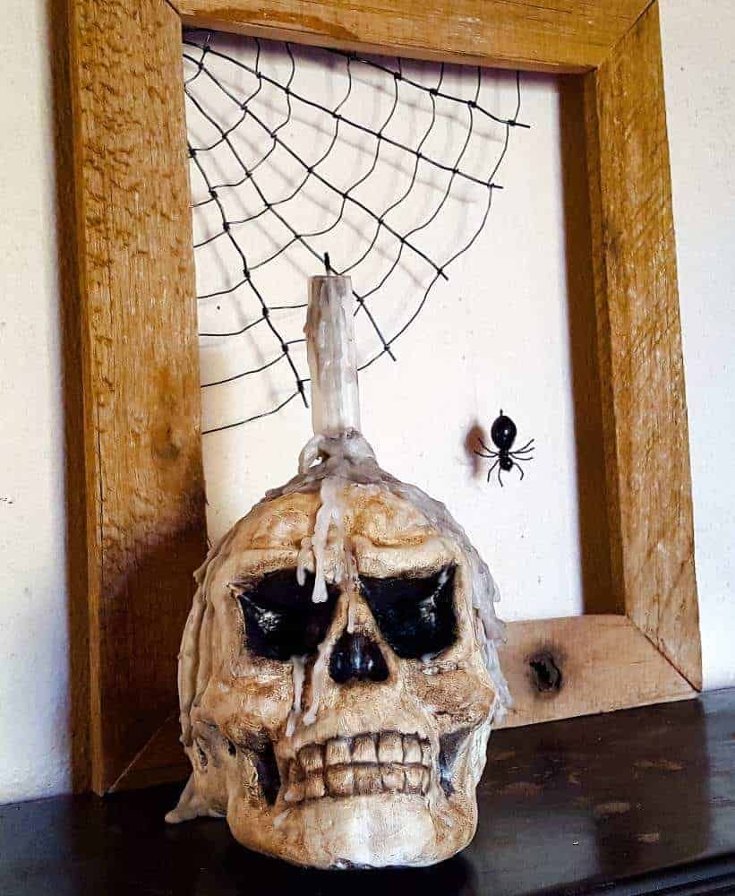 A Spooktacular Skull Makeover – DIY