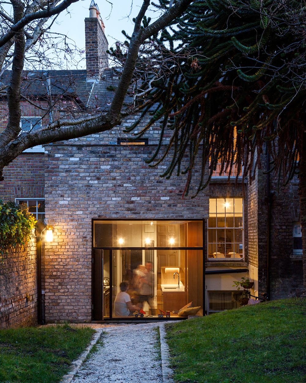 A brick extension in Ireland Design